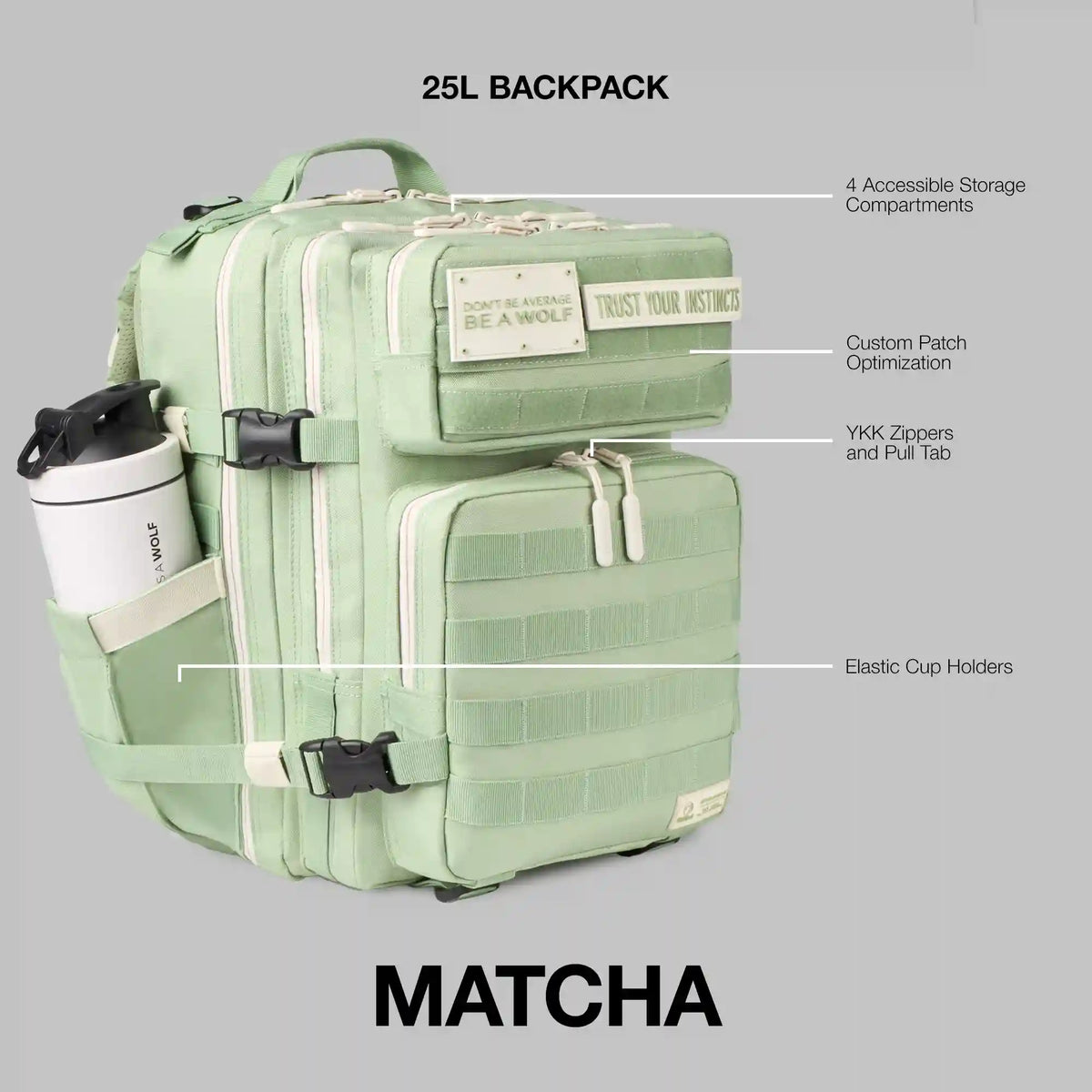 25L Backpack Matcha