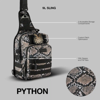 9L Tactical Sling Bag Python