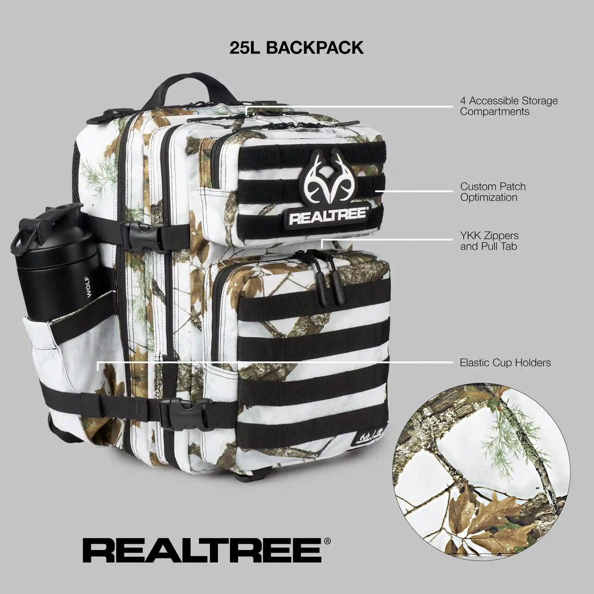 25L Backpack Realtree® APX Snow