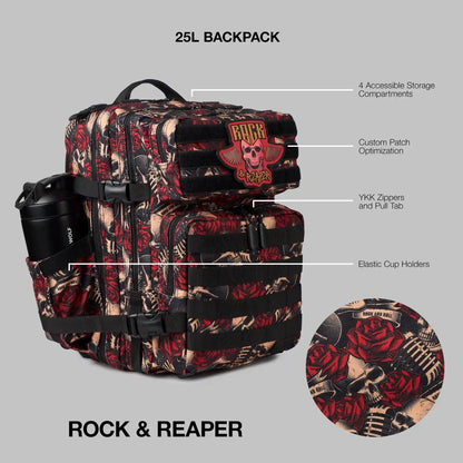 25L Backpack Rock & Reaper