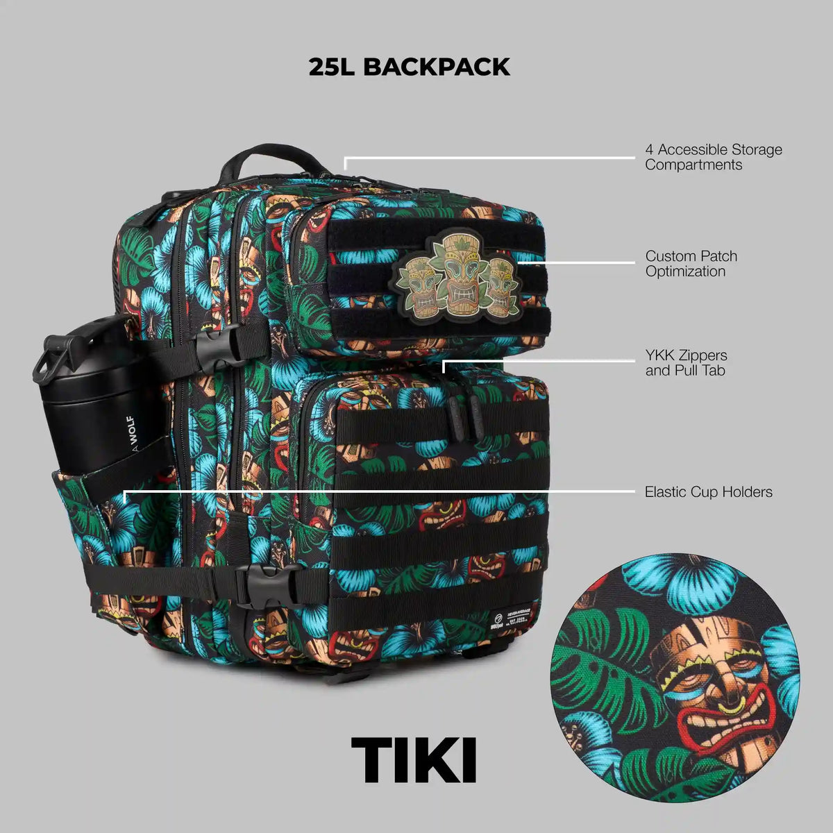 25L Backpack Tiki