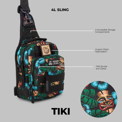 4L Mini Tactical Sling Bag Tiki