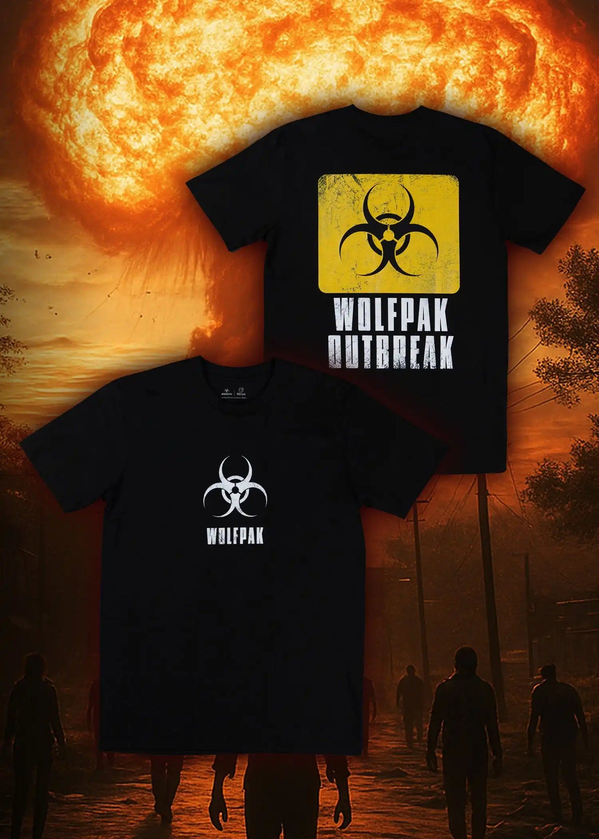 Apocalypse Outbreak Graphic T-Shirt Sale
