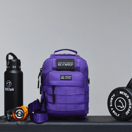 9L Tactical Sling Bag Wolfsbane Purple
