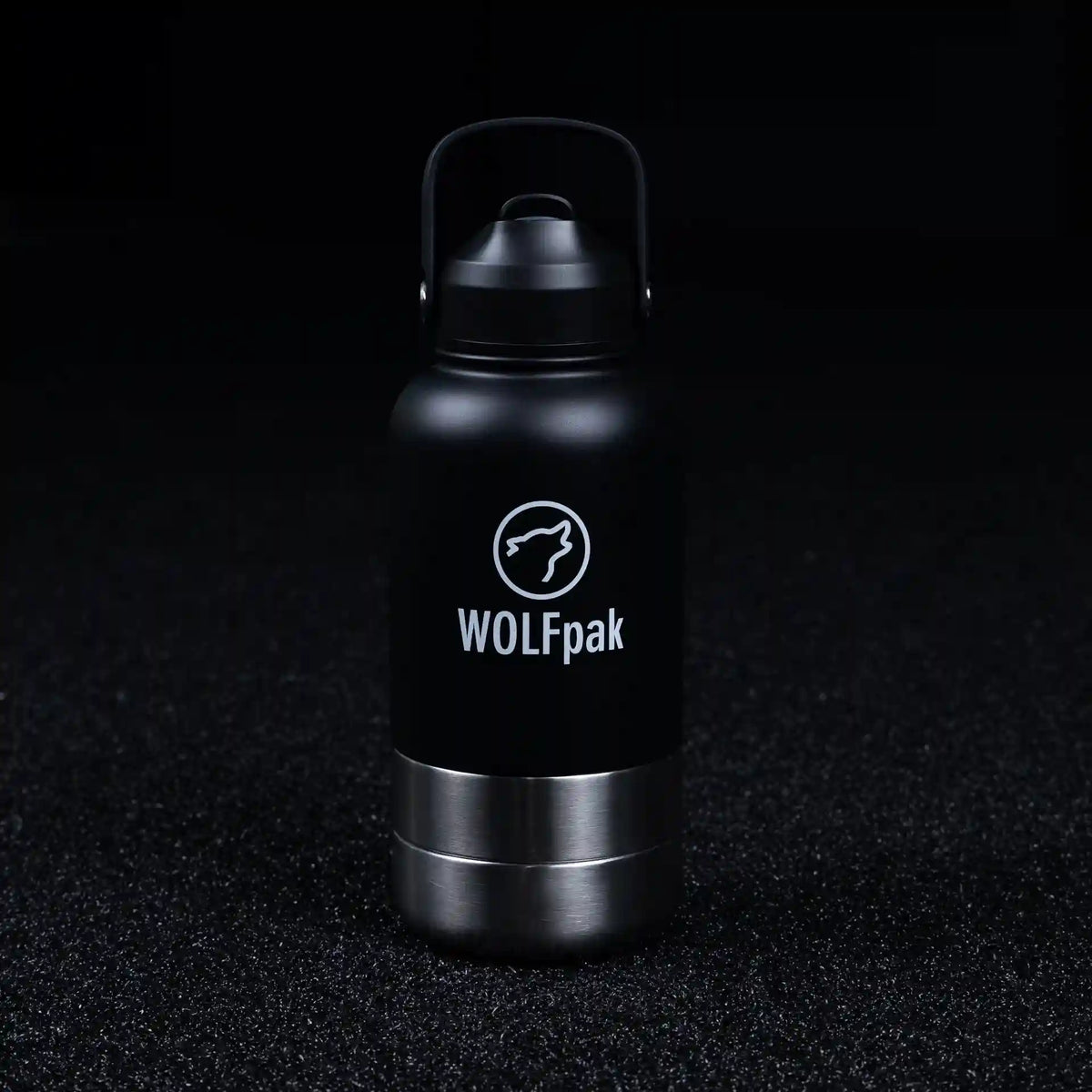 32oz Stainless Steel Insulated Water Bottle with Storage Compartments